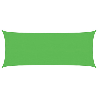 Żagiel przeciwsłoneczny, 160 g/m?, jasnozielony, 2x4,5 m, HDPE