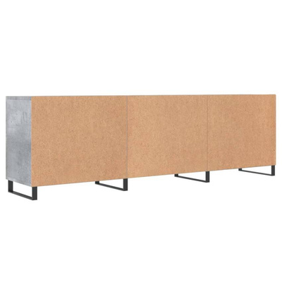 Szafka pod TV, szarość betonu, 150x30x50 cm vidaXL