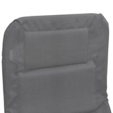 vidaXL Składne leżaki, 2 szt., szare, Textilene i stal