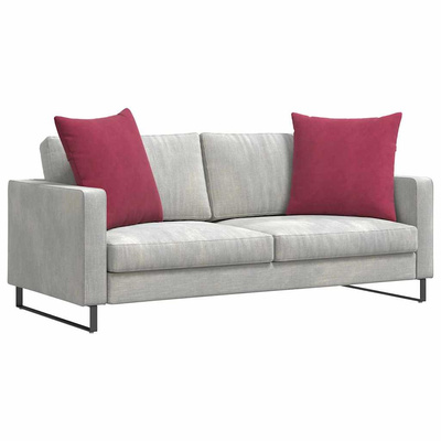 Poduszki na sofę 2 pcs Czerwone wino 80 x 80 cm
