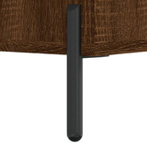 vidaXL Szafka pod TV, brązowy dąb, 102x36x50 cm