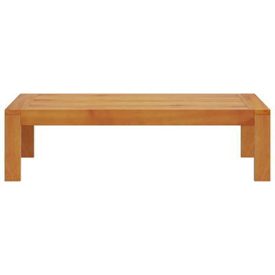 Stolik ogrodowy, 100x50x27 cm, lite drewno akacjowe