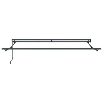 Rama markizy Z regulacją Antracyt 3,5 x 2,5 m Stal