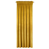 Zasłona Rosa musztardowa 135x300
