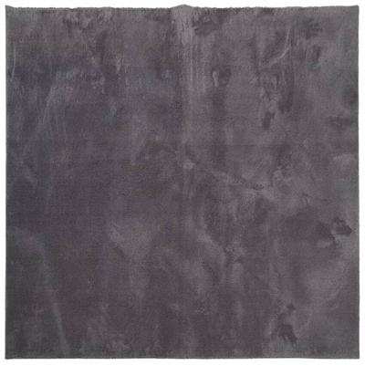 vidaXL Dywan HUARTE z krótkim włosiem, antracytowy, 120x120 cm