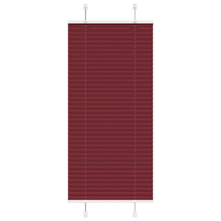 Roleta plisowana Bordowy Czerwony 60x100 cm Szerokość tkaniny
