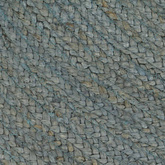 vidaXL Ręcznie wykonany dywan z juty, okrągły, 150 cm, oliwkowozielony