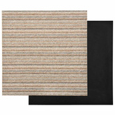 Dywan 20 pcs Beżowy w paski 50 x 50 cm 100% polipropylen