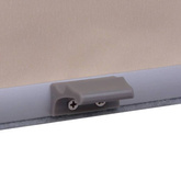 vidaXL Roleta zaciemniająca, beżowa, 206