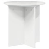 Stojak na rośliny 2 pcs Biały wysoki połysk 40 x 40 x 40 cm