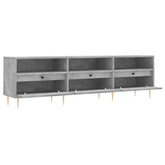 vidaXL Szafka pod TV, szarość betonu, 150x30x44,5 cm model standard