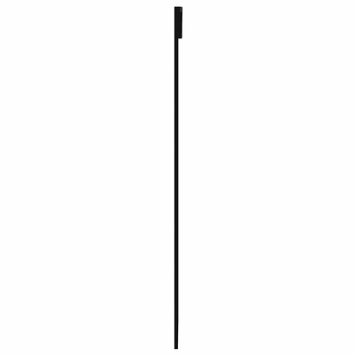 vidaXL Drzwi przesuwne, szkło ESG i aluminium, 102x205 cm, czarne