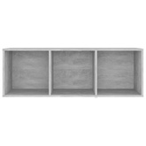 vidaXL Szafka pod TV, szarość betonu, 107x35x37 cm