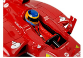 Auto Wyścigowe Bolid Formuła 1 Ferrari F138 Czerwony 1:12 2.4G