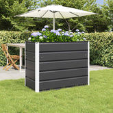 Donica Antracyt 100 x 50 x 75 cm Stal Galwanizowana