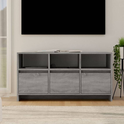 vidaXL Szafka pod TV, szary dąb sonoma, 102x37,5x52,5 cm