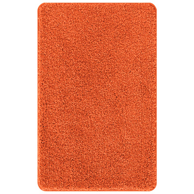 Zestaw mat łazienkowych antypoślizgowych 3 pcs Pomarańczowy PP