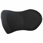 Poduszka pod plecy Czarny Pianka z pamięcią 46 x 24 x 11 cm