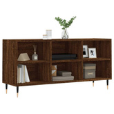 vidaXL Szafka pod TV, brązowy dąb, 103,5x30x50 cm