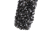 Designerska Lampa ścienna  czarna Swarovski Adani AD217