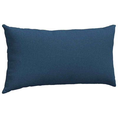 Poduszki na sofę 2 pcs Niebieski 80 x 40 cm tkanina