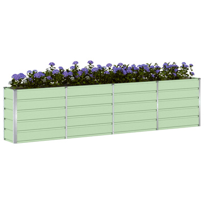 Donica Zielony 320 x 40 x 75 cm Stal