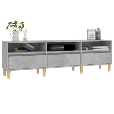 vidaXL Szafka pod TV, szarość betonu, 150x30x44,5 cm wariant 5