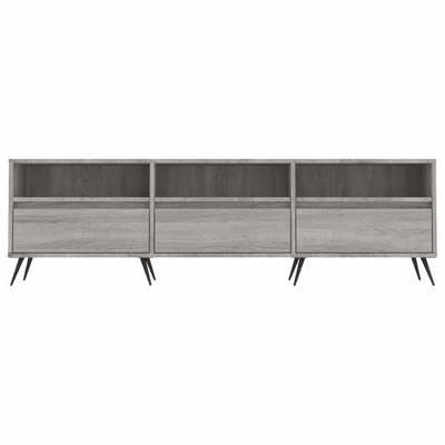 vidaXL Szafka pod TV, szary dąb sonoma, 150x30x44,5 cm wariant 6