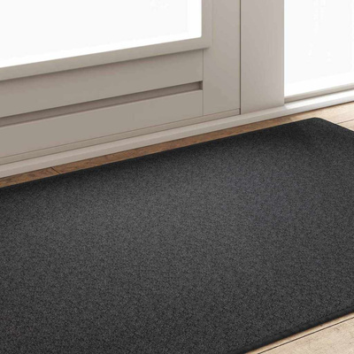 Chodnik dywanowy Ciemnoszary 100 x 150 cm 100% polipropylen
