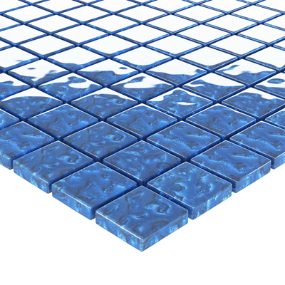 Płytki mozaikowe 11 pcs Niebieski 50 x 50 cm Szkło