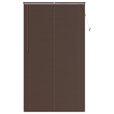 Żaluzja wenecka Ciemnobrązowy ze wzorem 213 x 110 cm 25 mm PVC