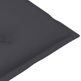 vidaXL Składane krzesła ogrodowe z poduszkami, 6 szt., drewno akacjowe