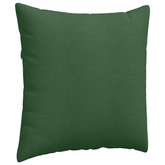 Poduszki na sofę 2 pcs Ciemna zieleń 60 x 60 cm