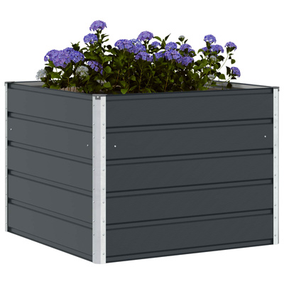 Donica Antracyt 100 x 100 x 75 cm Stal
