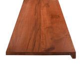 Nakładki na schody 4 szt. 80 x 25 x 2 cm brązowy Drewno bukowe