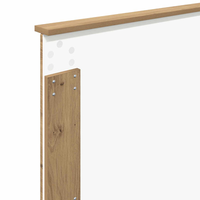 Ramka łóżka Dąb artisan 100 x 200 cm Drewno inżynieryjne