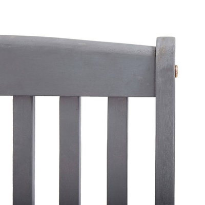 vidaXL Składane krzesła ogrodowe, 2 szt., z poduszkami, akacjowe wariant 9