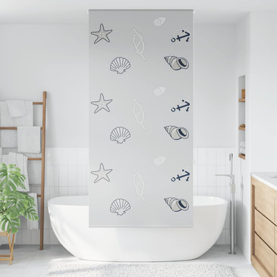 Roleta prysznicowa 90x240 cm Szerokość tkaniny 86 cm