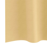 Firany blackout z kółkami 2 pcs Beżowy 260 x 140 cm Poliester