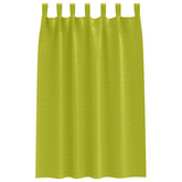 Firany blackout z kółkami 2 pcs Zielony 175 x 140 cm Poliester