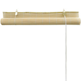 vidaXL Roleta bambusowa, 150x160 cm, naturalna