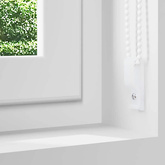 Roleta przeciwsłoneczna 100 x 230 cm biała