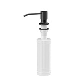 Dozownik płynu KEIRA (320 ml) – black metal PVD, Quadron