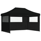 Namiot Imprezowy Czarny 292 x 440 x 315 cm Materiał Oxford