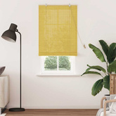 Roleta żółty 90 x 220 cm Bambus