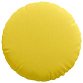 Poduszki na siedziska 2 pcs Jasnożółty ?40 x 13 cm tkanina