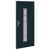 Drzwi Frontowe antracytowy 98 x 200 cm PVC