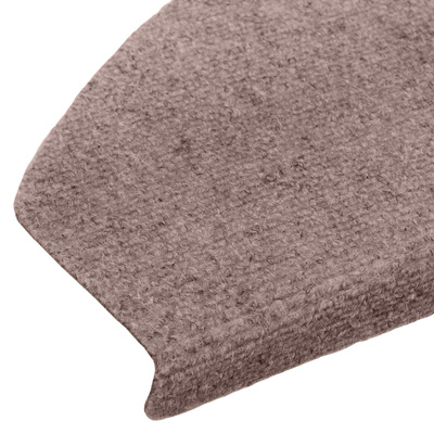 Samoprzylepne maty na schody 15 pcs Beżowy 80 x 24,5 x 3,5 cm