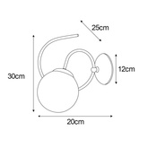 Kinkiet K-5128 z serii FLORO