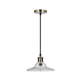 Lampa wisząca szklana 1xE27 Geneva Ledea 50101273